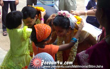 Bibin Jisha wedding Photo